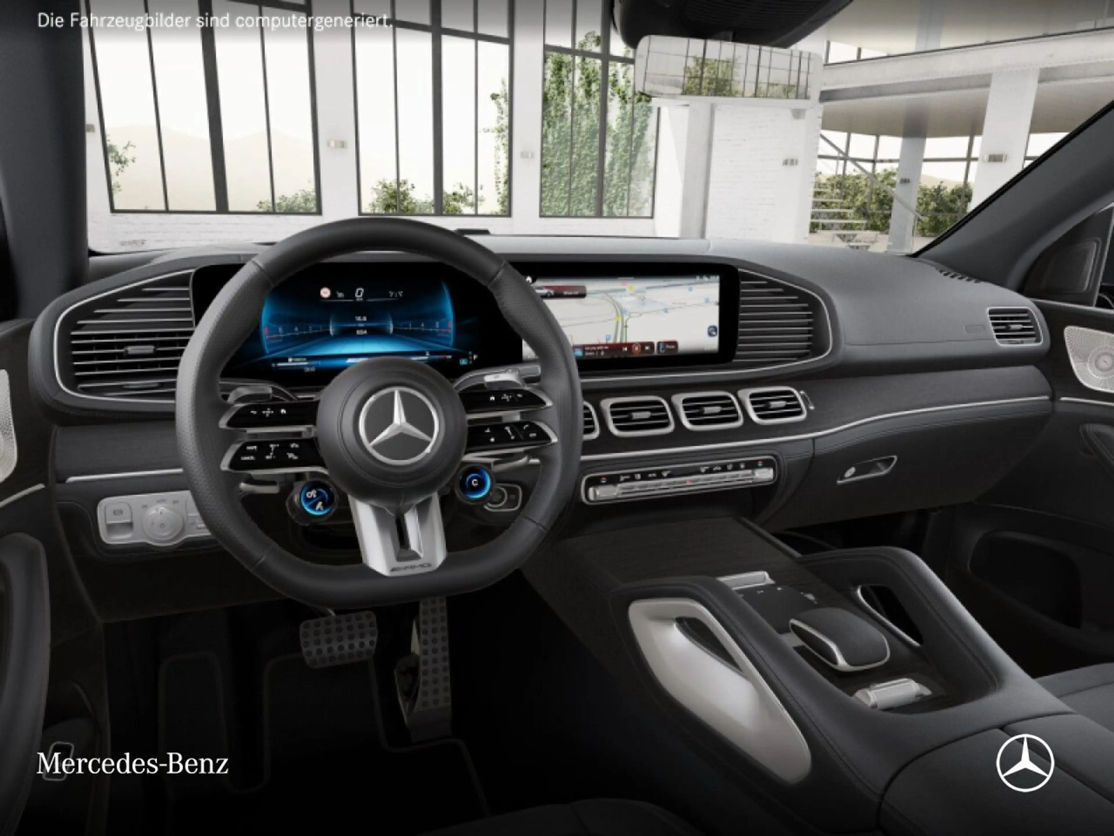 Mercedes-Benz GLE 53 AMG GLE 53 Coupé 4M NIGHT+PANO+360+AHK+MULTIBEAM+HUD — photo 9