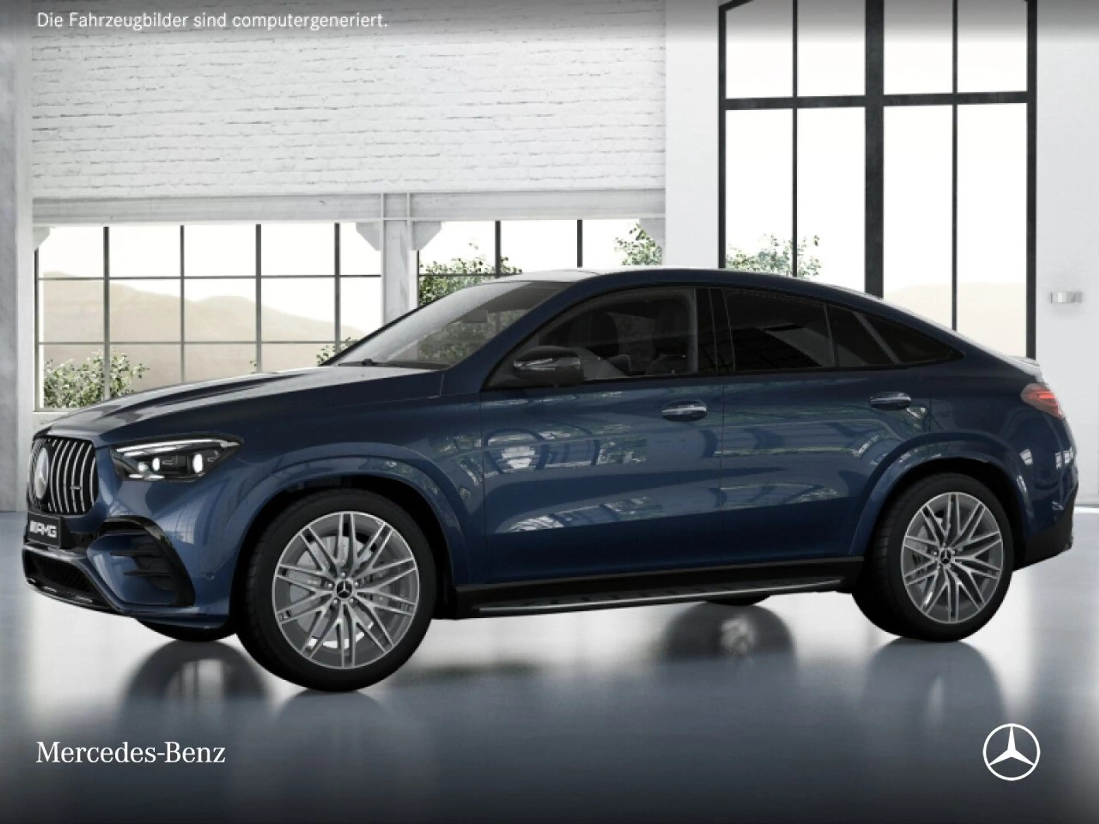 Mercedes-Benz GLE 53 AMG GLE 53 Coupé 4M NIGHT+PANO+360+AHK+MULTIBEAM+HUD — photo 3