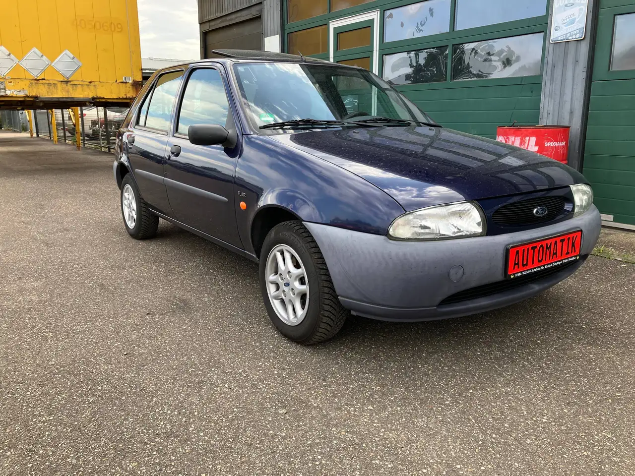 Ford Fiesta 1.2 Flair Automatik LM Hubdach Scheckheft gepflegt, foto 2