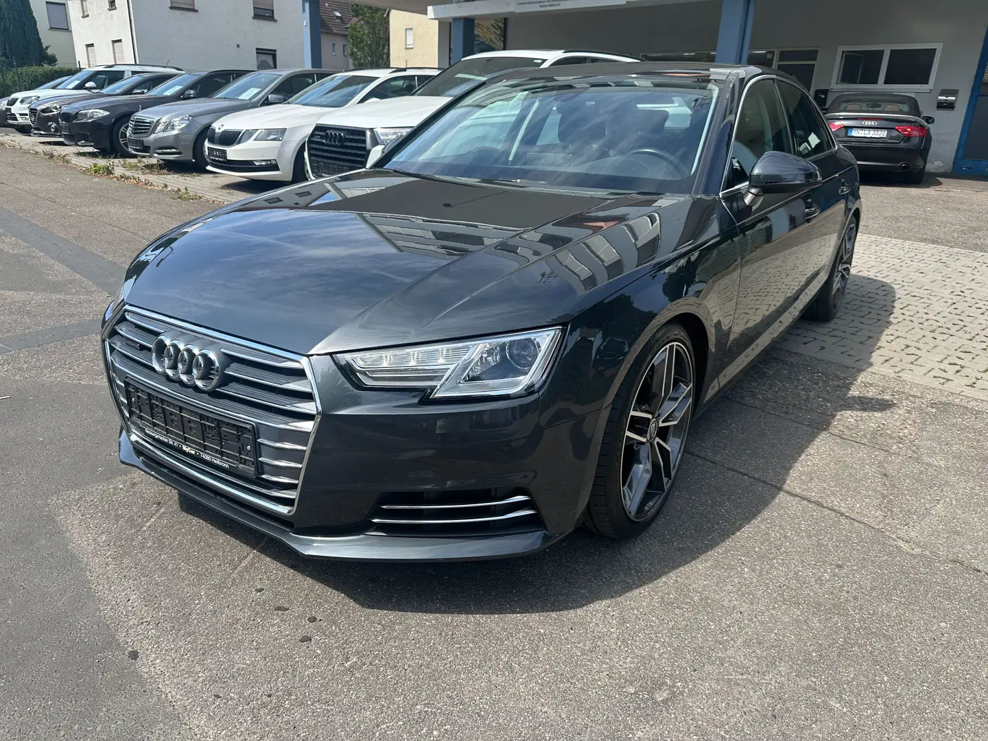 Audi A4 2.0TDI DSG quattro sport Limo Alcantara LED Navi Gris - 1