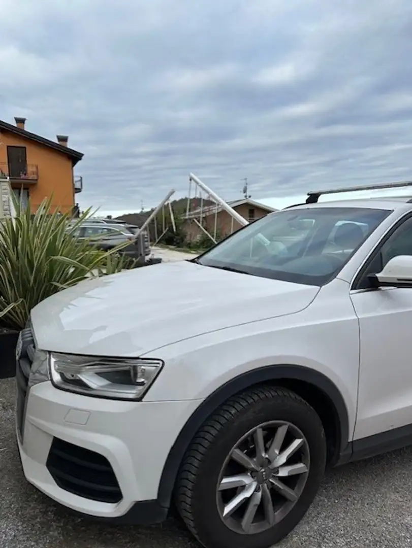 Audi Q3 Q3 I 2015 2.0 tdi 120cv Bianco - 2