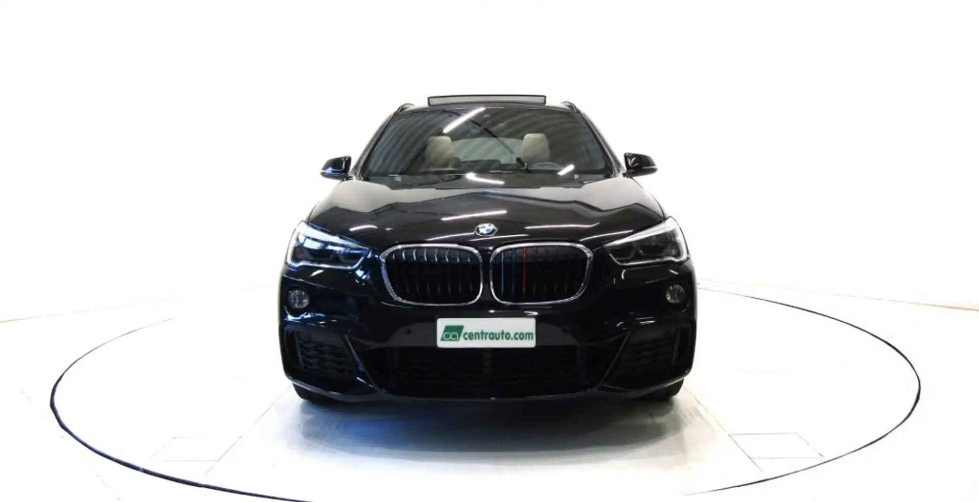 BMW X1 xDrive25d Msport 2.0D Aut *TETTO * GANCIO * Schwarz - 2