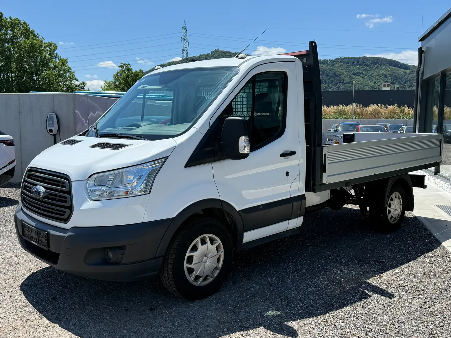 Ford Transit 350 L2 Pritsche Tempomat, MwSt. ausweisbar Weiß - 2