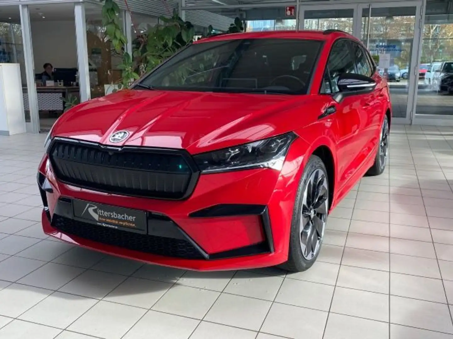 Skoda Enyaq iV 60 Sportline Navi AHK ACC Rot - 2