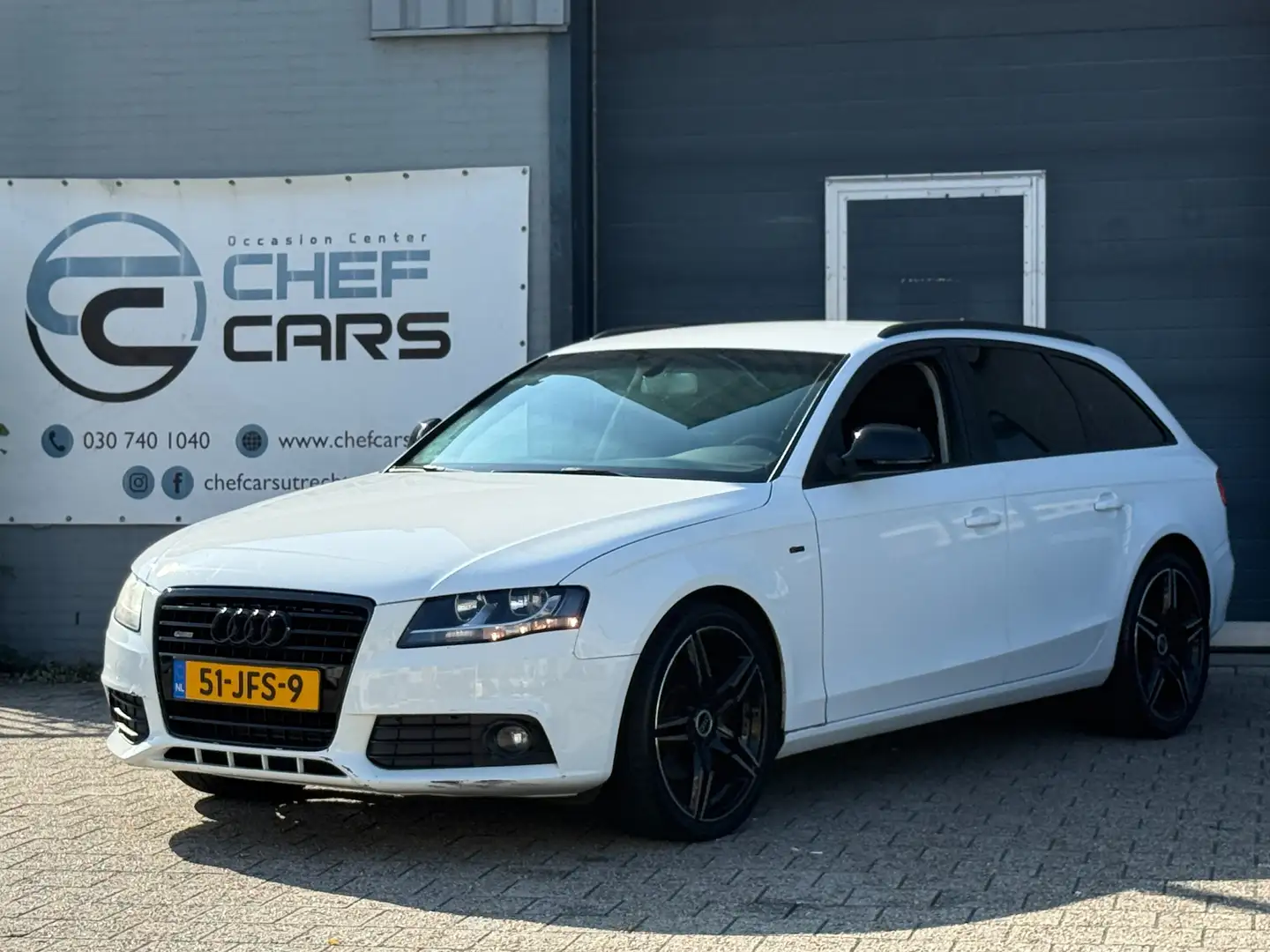Audi A4 1.8 TFSI|APK|AUTOMAAT|CRUISE|18LM|BOEKJE|RIJDTGOED Wit - 1