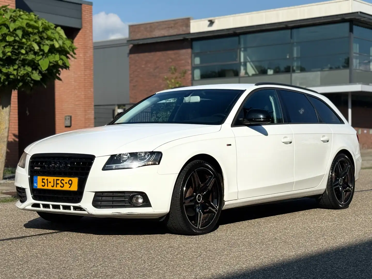 Audi A4 1.8 TFSI|APK|AUTOMAAT|CRUISE|18LM|BOEKJE|RIJDTGOED Wit - 2