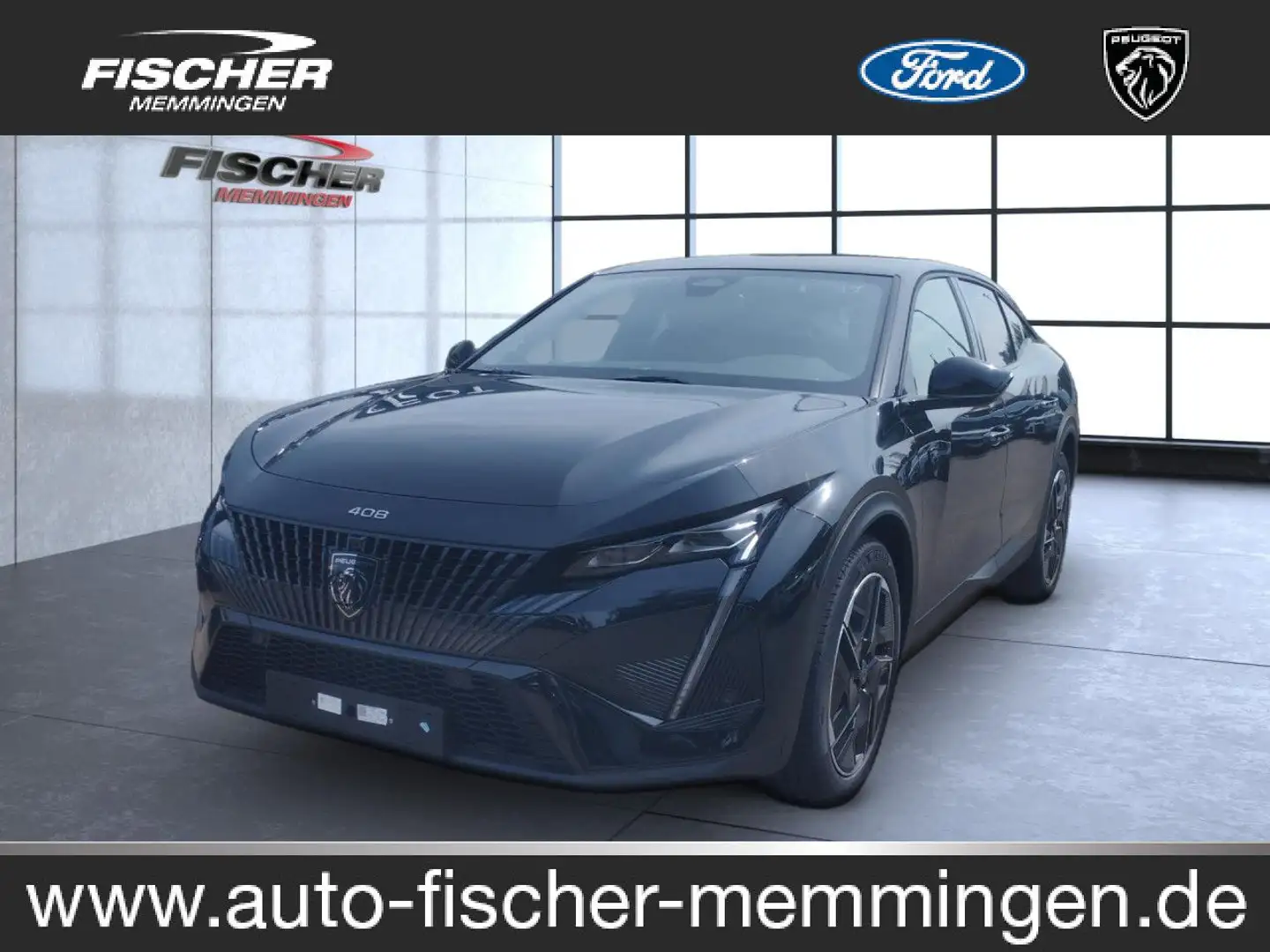 Peugeot 408 GT 145 PS Automatik -Anhängekupplung- Navi Schwarz - 1