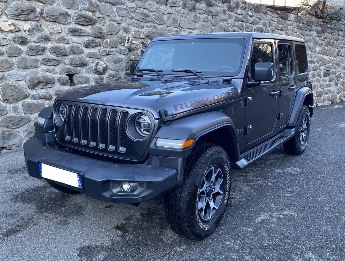 Jeep Wrangler 2.2 MJET 200Ch RUBICON 4WD MOTEUR 10000 KMS Gris - 1