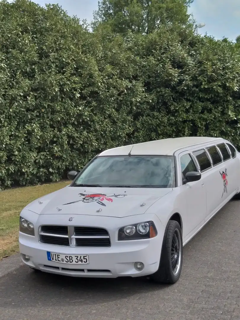 Dodge Charger 3.5 Limousine 8 Perso Stretch limo Weiß - 1