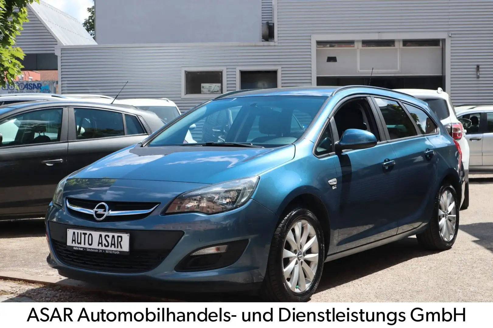 Opel Astra J 1.7 CDTI Sports Tourer/TEMPO./KLIMATR. Blauw - 1