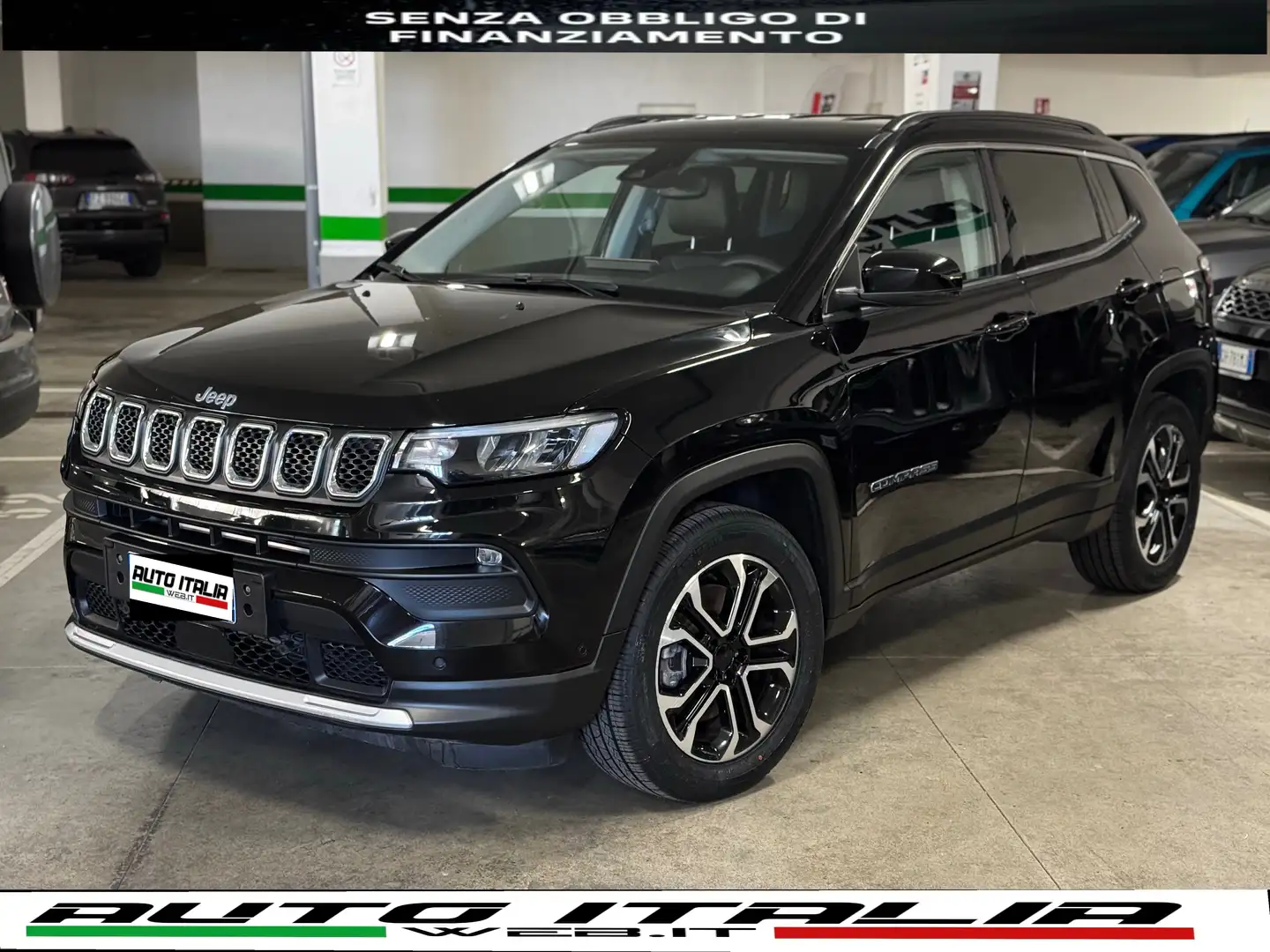 Jeep Compass Compass 1.3 turbo t4 PHEV#LIMITED#4xe#AUTO#CARPLAY Nero - 1