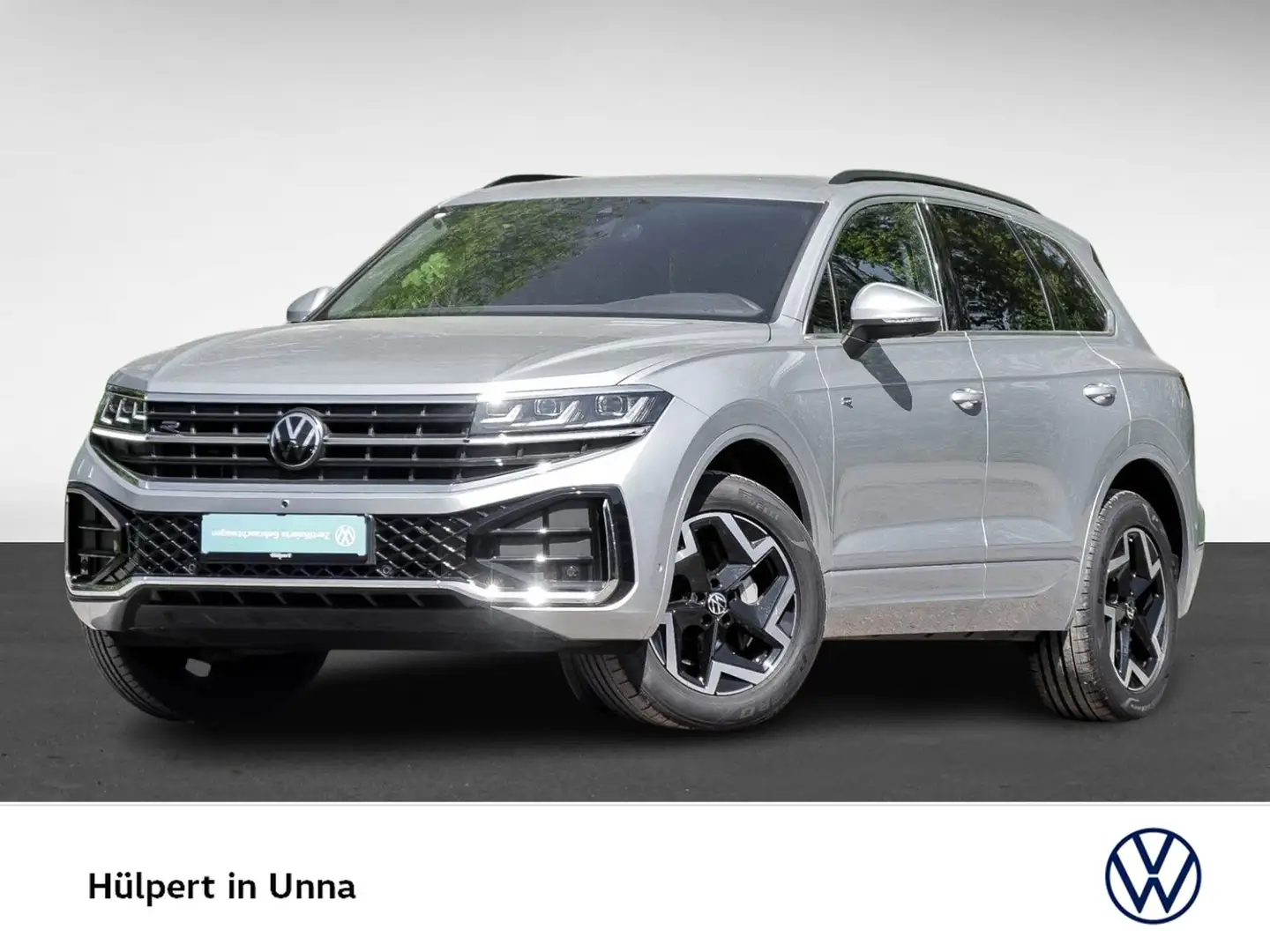 Volkswagen Touareg V6 R-LINE NEUES MODELL AHK 360°CAM LM19 Zilver - 2