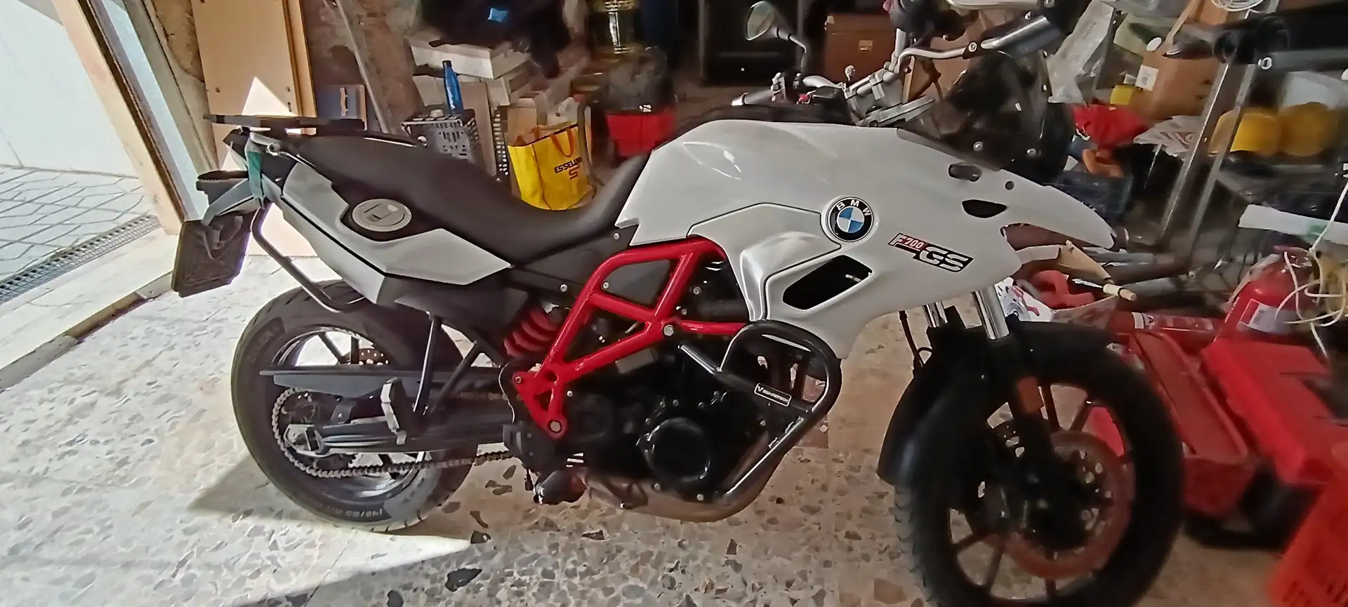 BMW F 700 GS Rallye Bílá - 1
