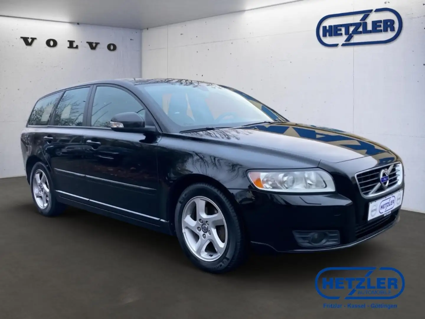 Volvo V50 Kombi D2 Business Edition SHZ Temp Klimaautom Lede Zwart - 2