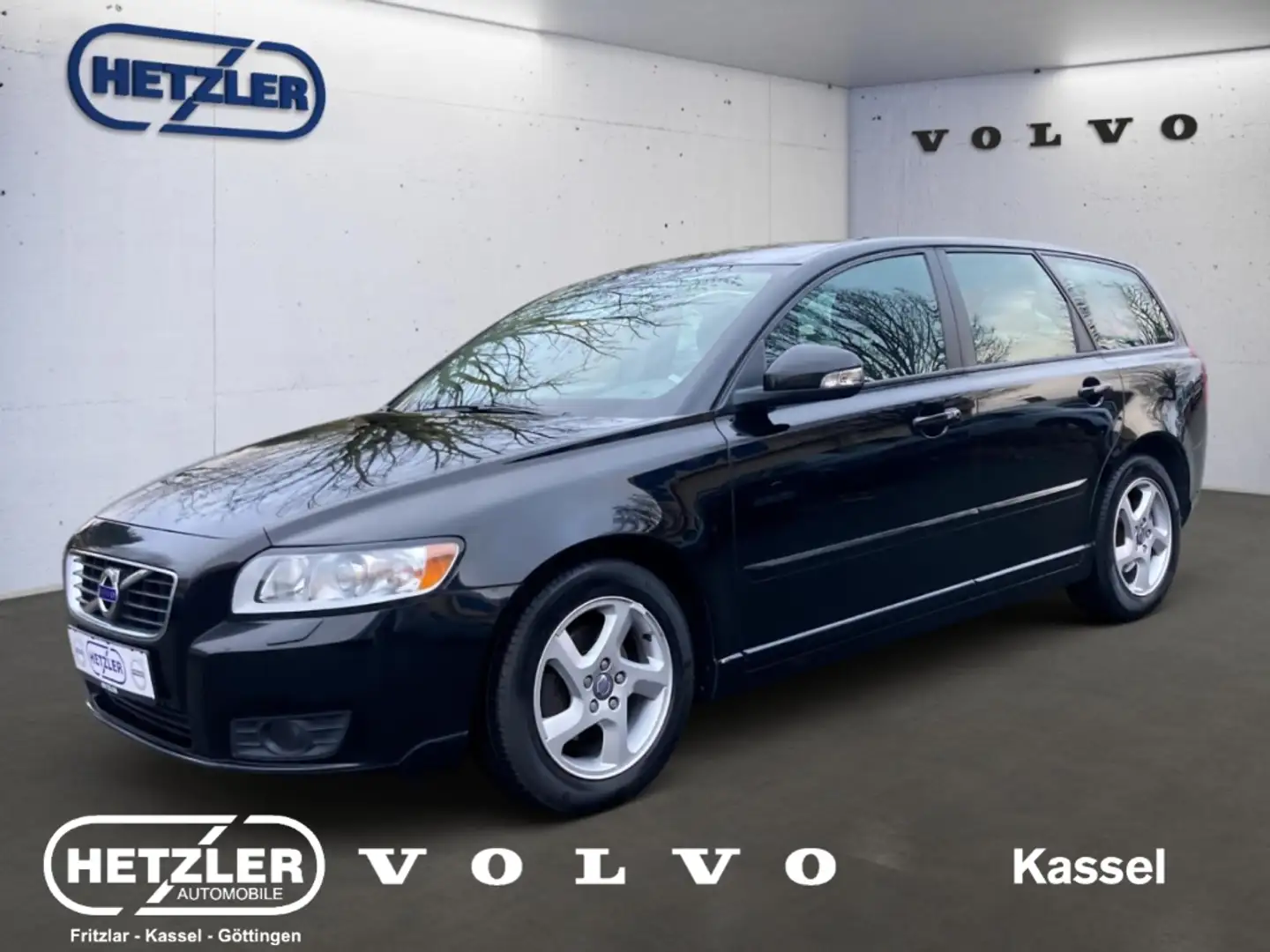 Volvo V50 Kombi D2 Business Edition SHZ Temp Klimaautom Lede Zwart - 1