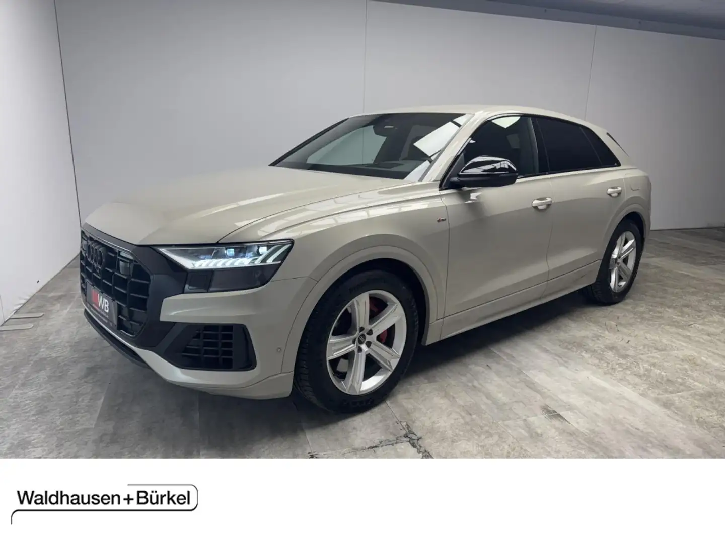 Audi Q8 55 TFSIe quattro S-line Alcantarahimmel Klima Beige - 1