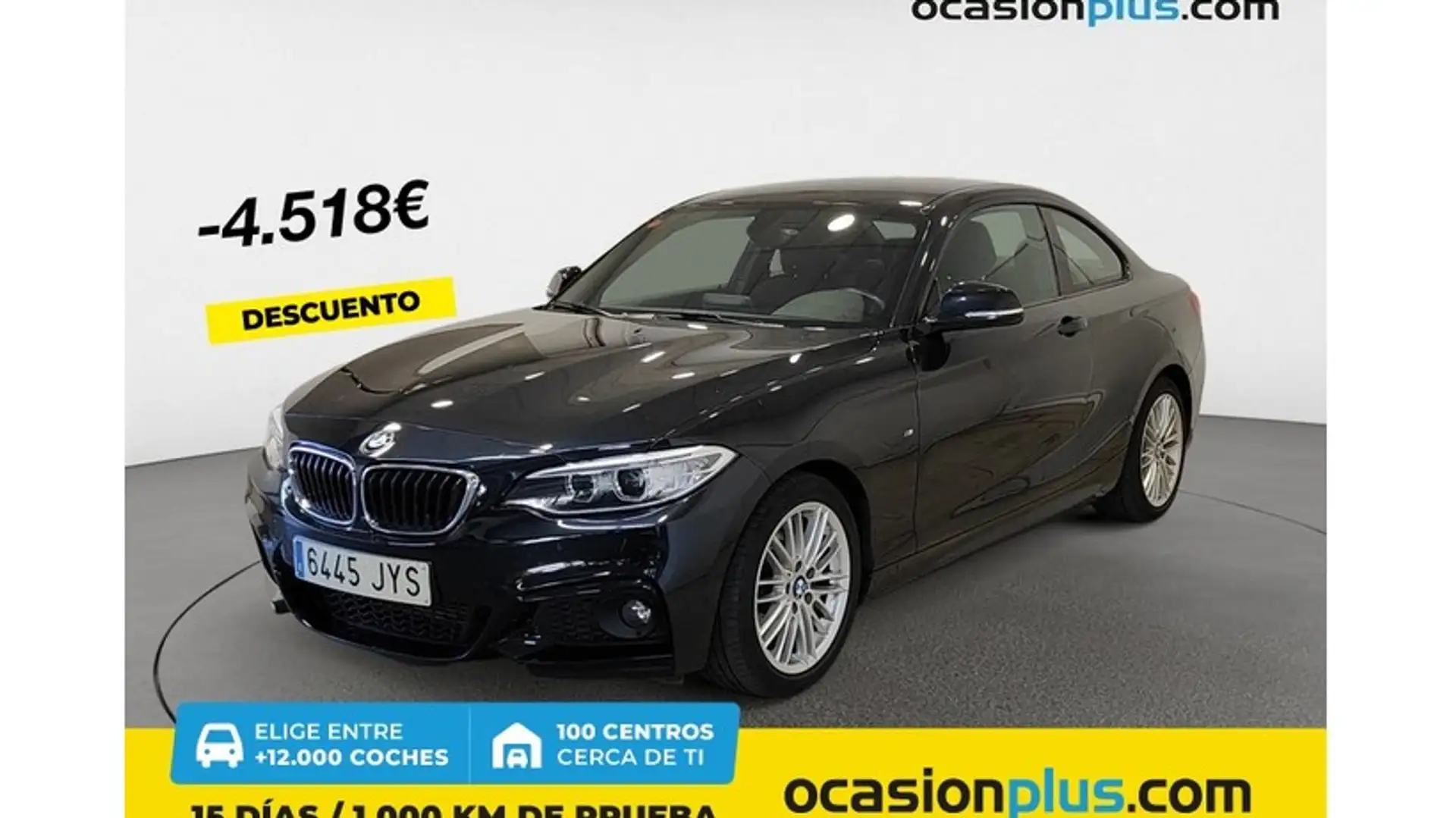 BMW 220 220dA Coupé xDrive Negro - 1
