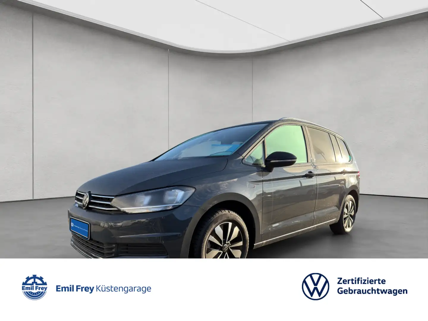 Volkswagen Touran Goal 1.5 TSI 6-Gang 7-Sitzer ACC RFK NAVI G Grau - 1