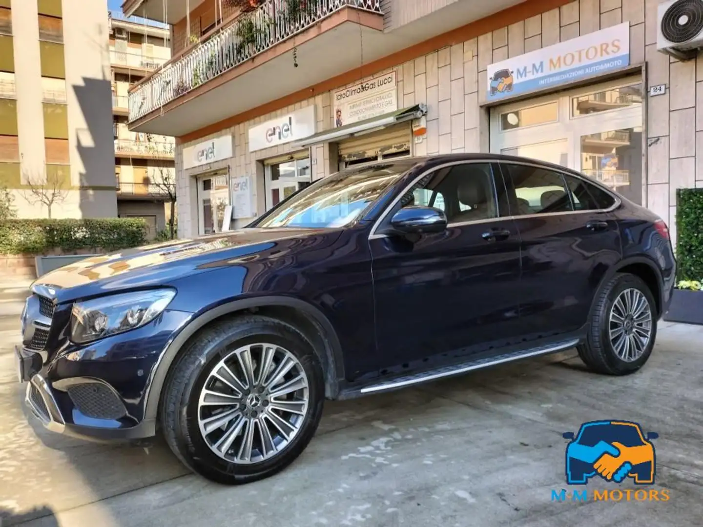 Mercedes-Benz GLC 220 COUPE' 220 d Exclusive 4matic auto TETTO APRIBILE Blu/Azzurro - 2
