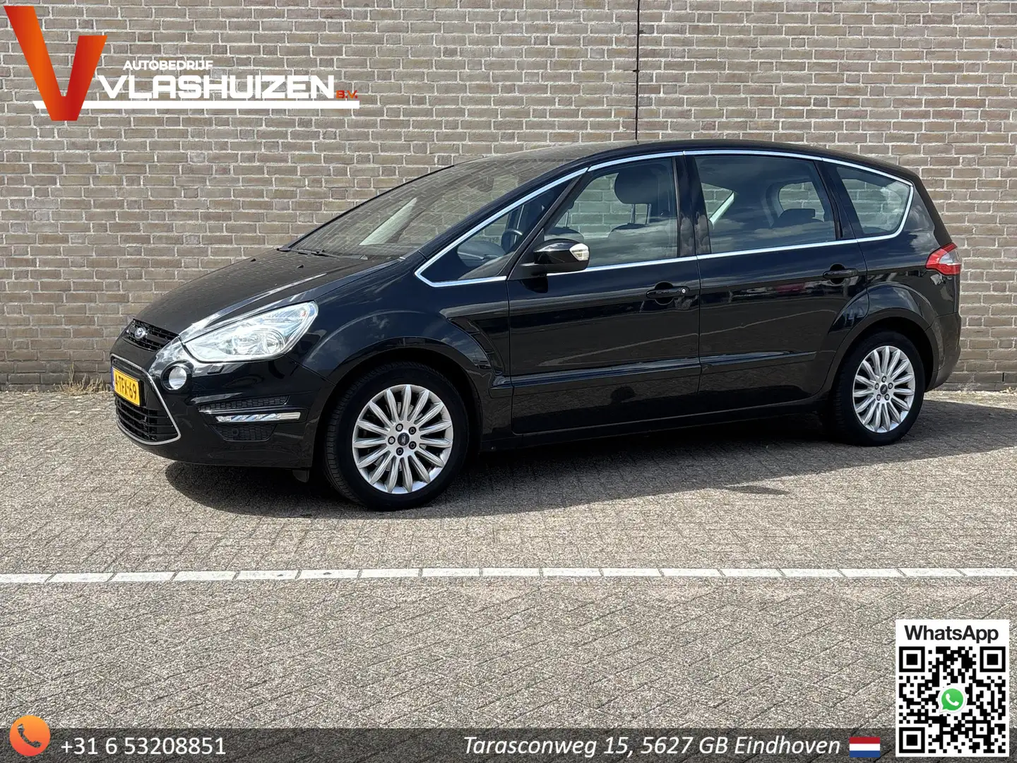 Ford S-Max 1.6 EcoBoost Titanium | Cruise | Climate | Navi | Noir - 1