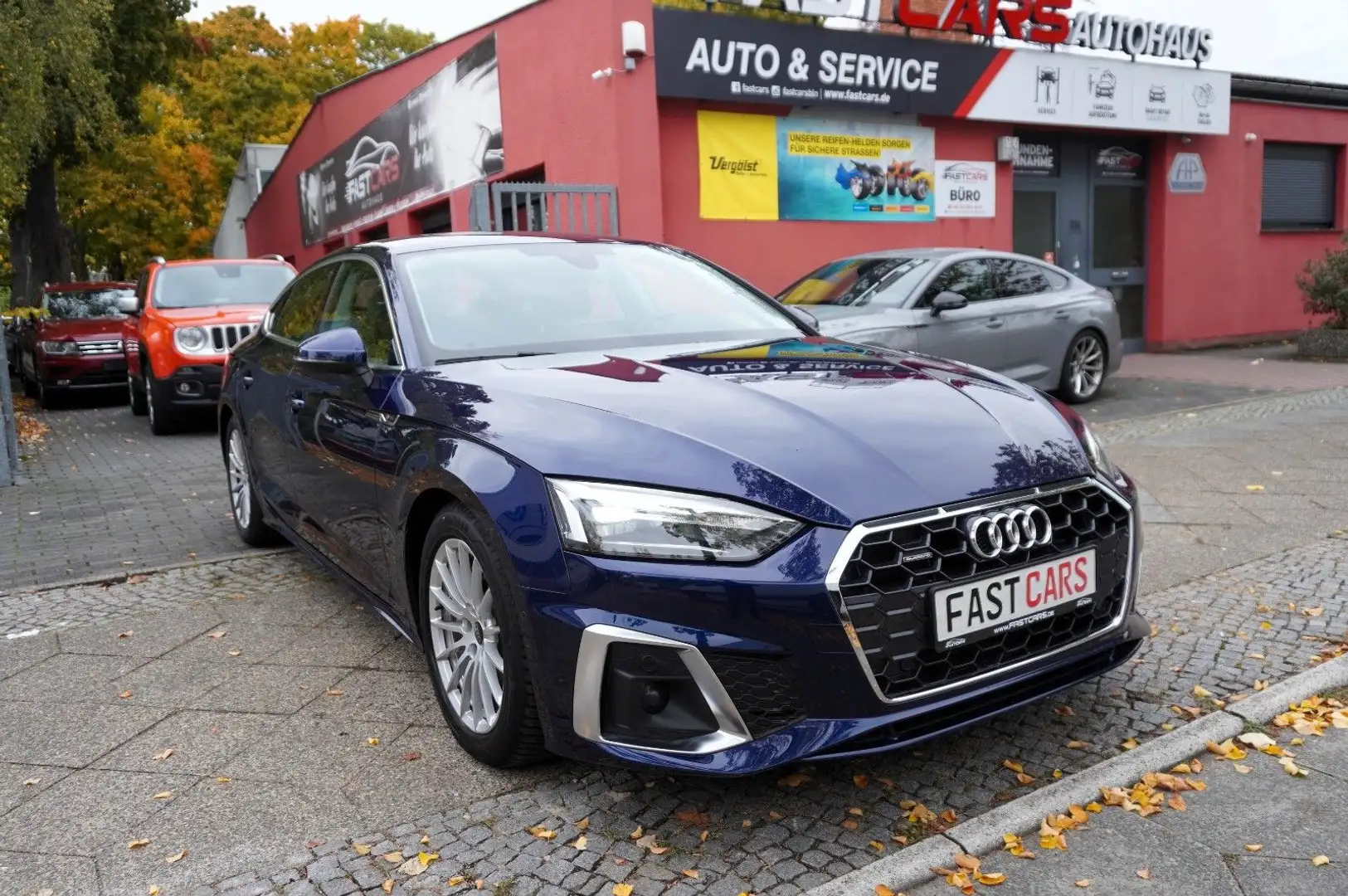 Audi A5 Sportback 40 TDI quattro S line Kamera Navi! Blu/Azzurro - 1