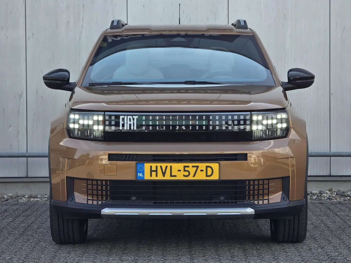 Fiat Grande Panda 44kWh 113pk La Prima | Navigatie | Stoel en stuurv Brun - 2