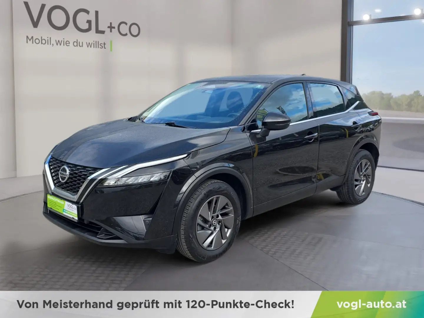 Nissan Qashqai 1.3 DIG-T MHEV N-Connecta Schwarz - 1