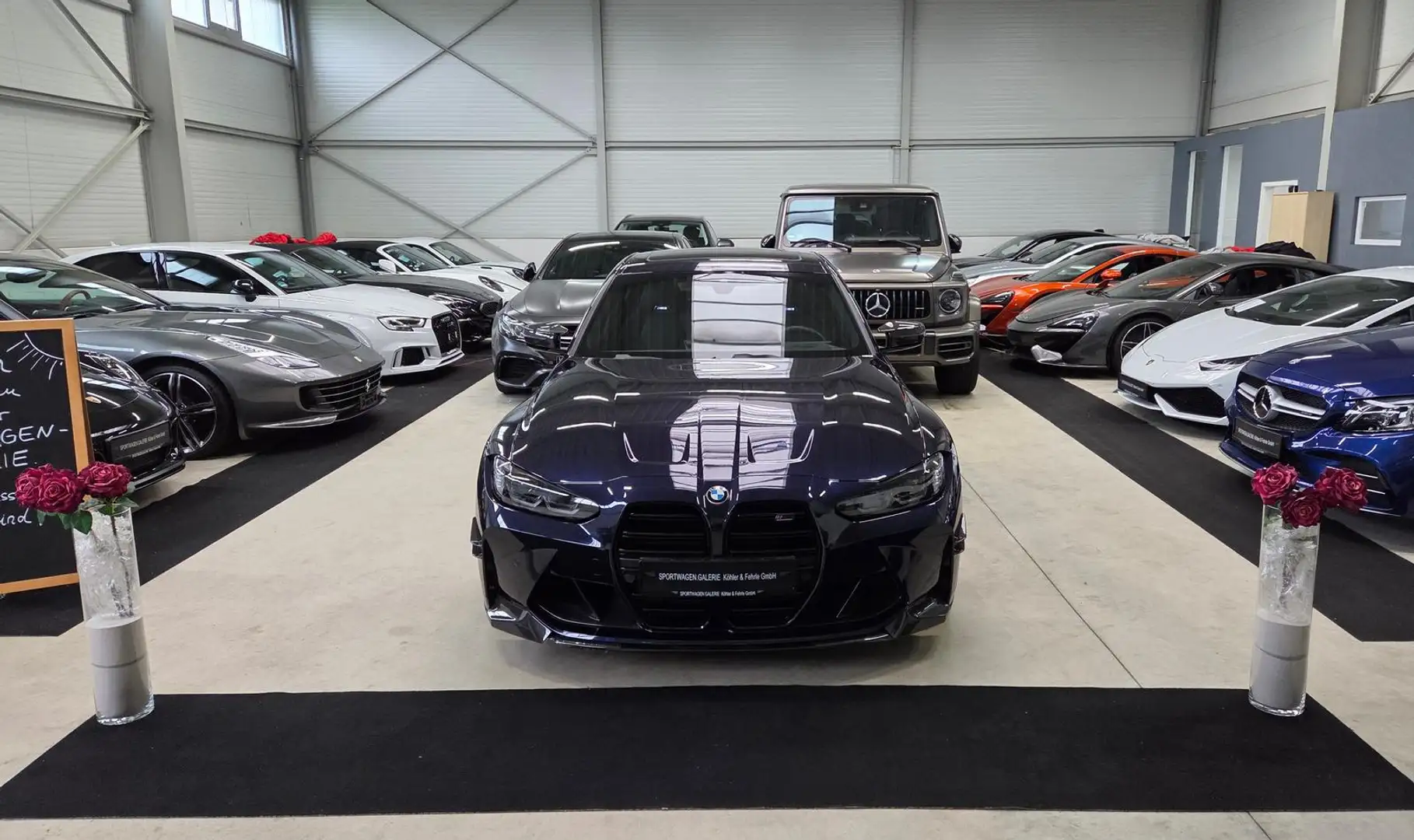 BMW M3 xDrive Comp./M-Performance/Sitzlüftung/749€* Bleu - 1
