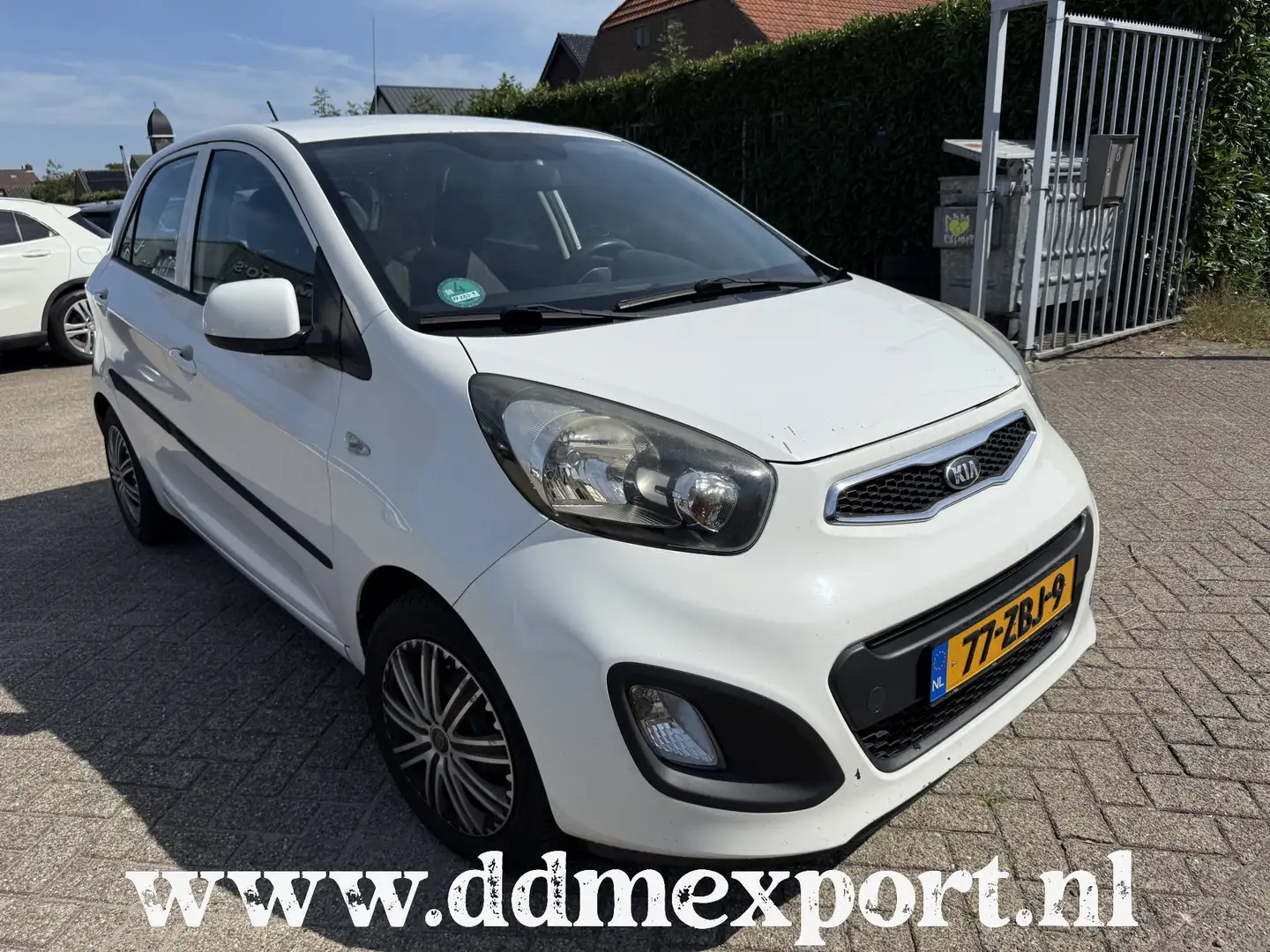 Kia Picanto 1.0 CVVT Comfort Pack Blanc - 1