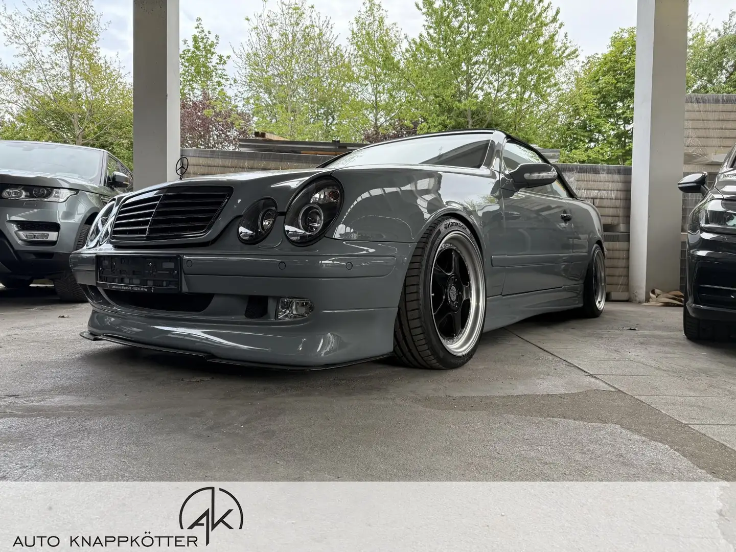 Mercedes-Benz CLK 500 CLK 500/ Umbau/Neuaufbau/208 Grau/ Klima/elekt.Spiegel Gri - 2