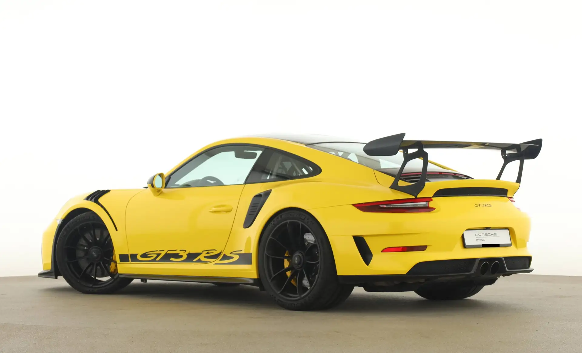 포르쉐 911 GT3 RS 2018 노랑 사진 3