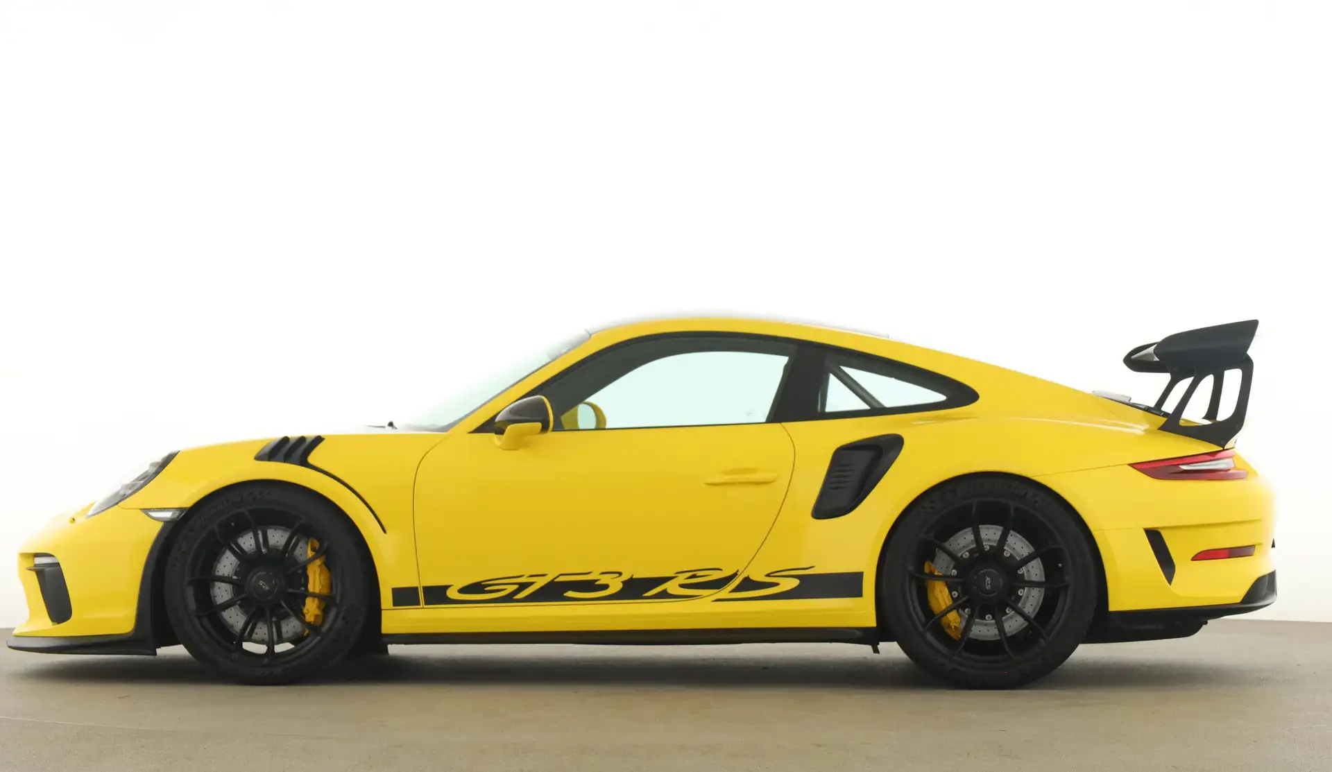 포르쉐 911 GT3 RS 2018 노랑 사진 4