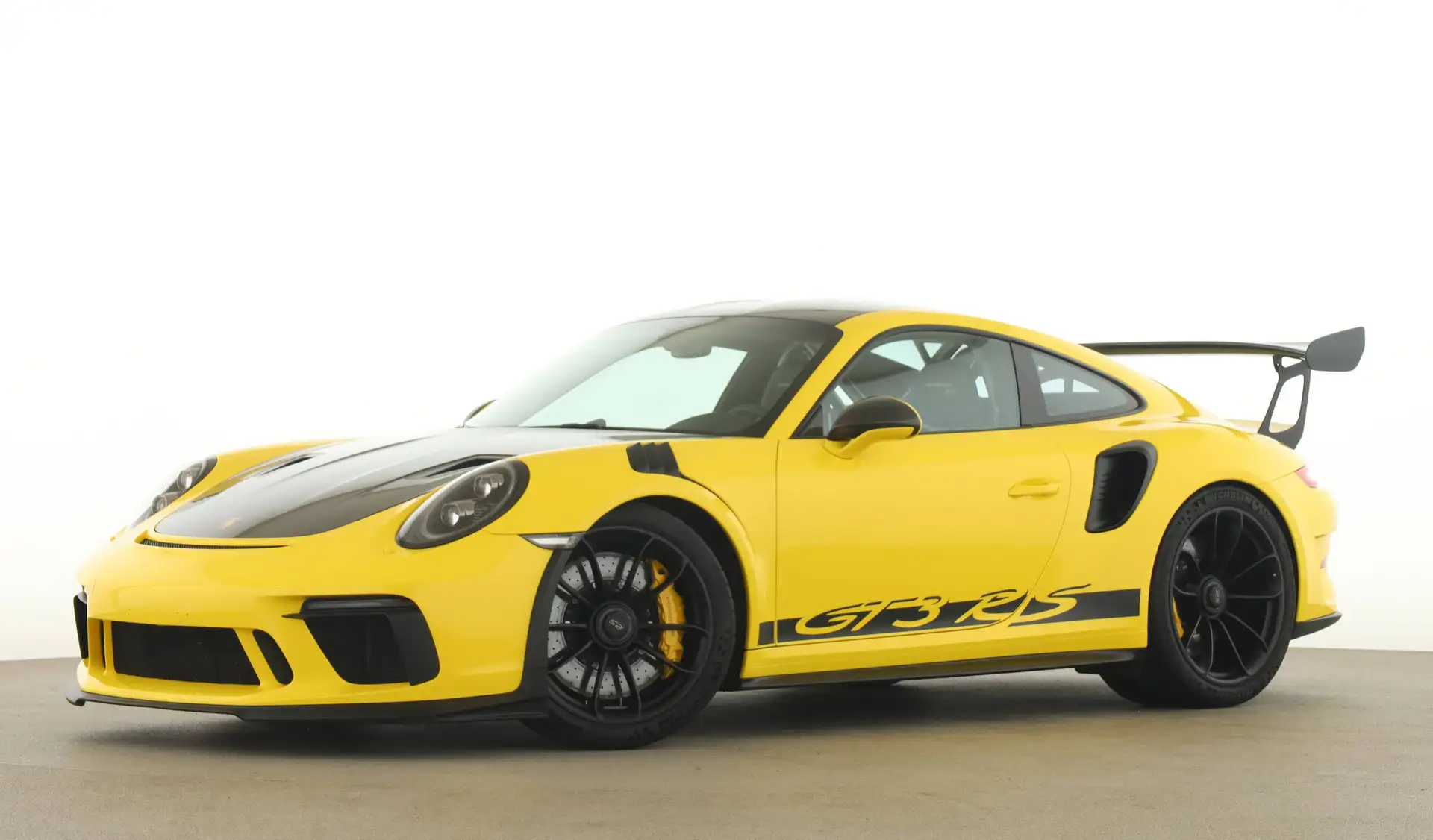 포르쉐 911 GT3 RS 2018 노랑 사진 5