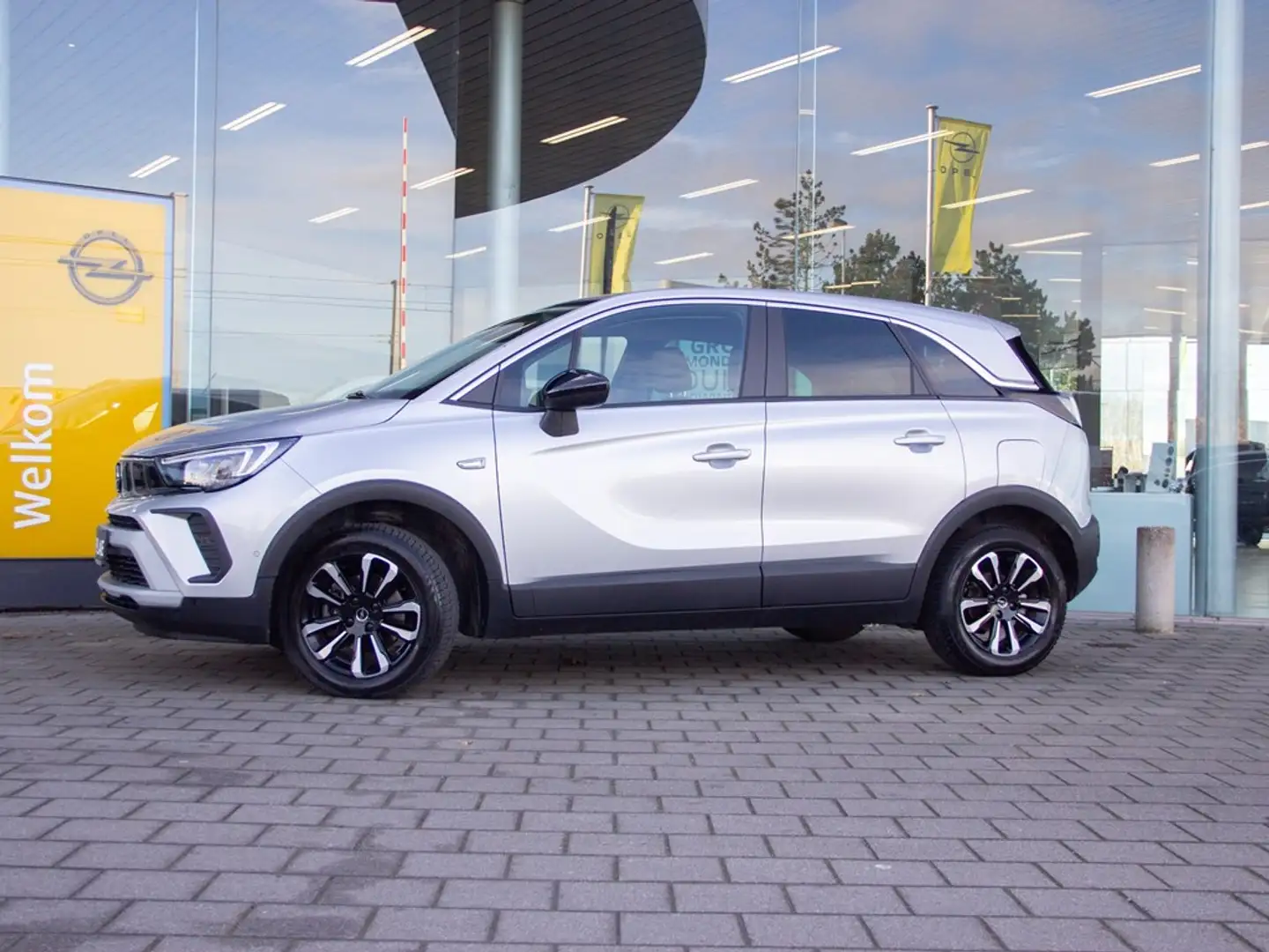 Opel Crossland ELEGANCE 1.2T AUTOMAAT |GPS|CAMERA|WINTER PACK| Zilver - 2