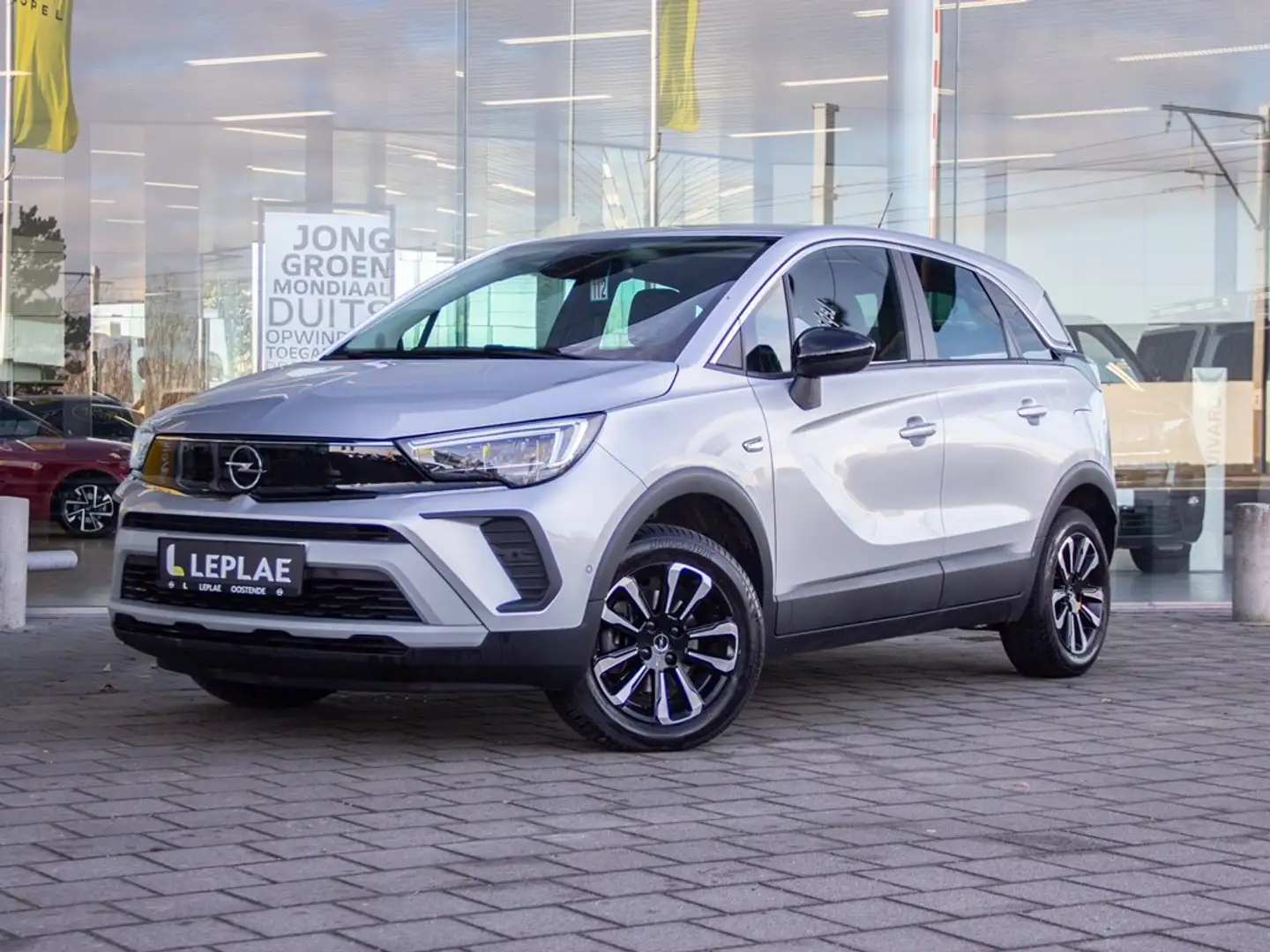 Opel Crossland ELEGANCE 1.2T AUTOMAAT |GPS|CAMERA|WINTER PACK| Zilver - 1