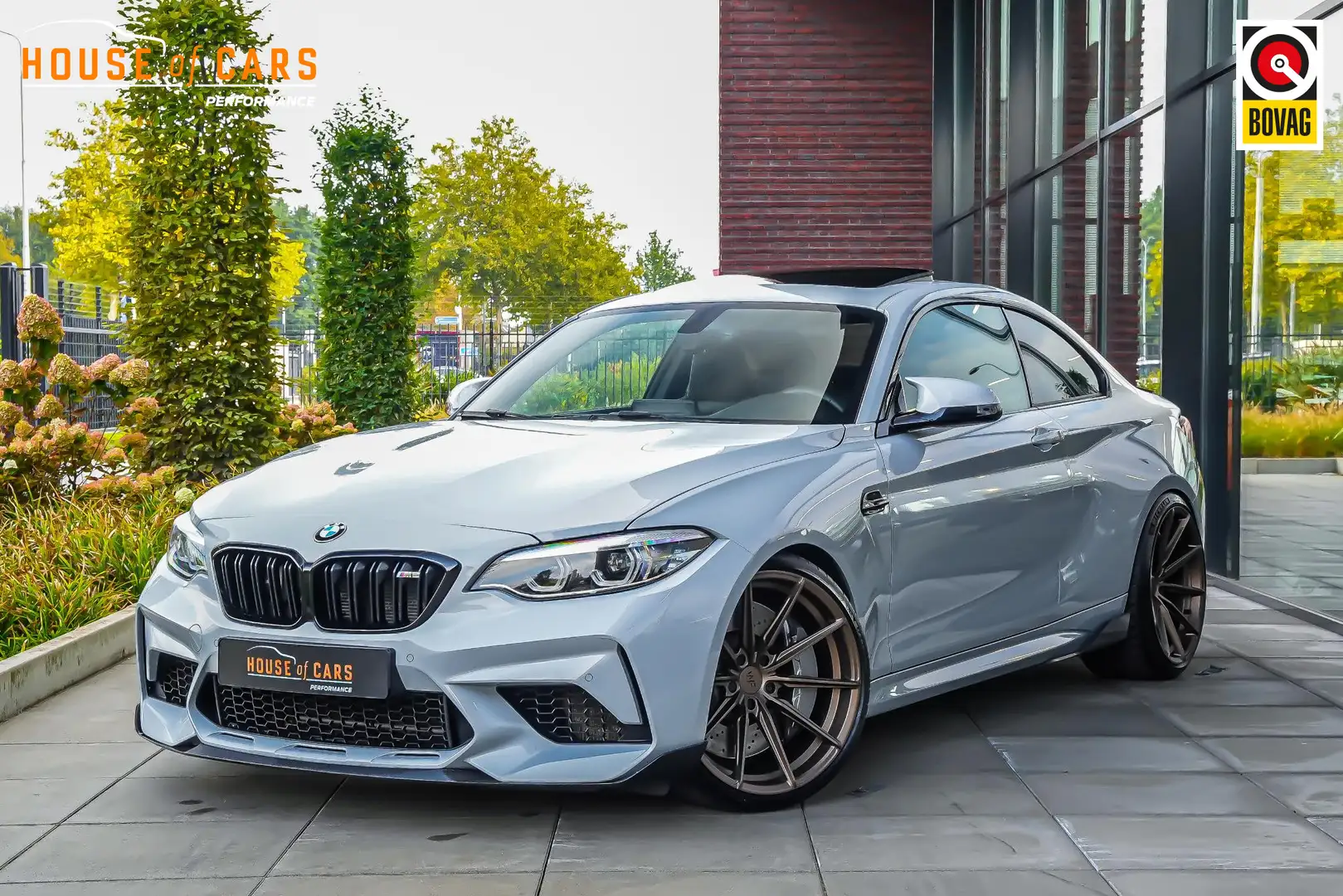 BMW M2 Competition 411pk DCT Coupé |Track pack|M-performa Grijs - 1