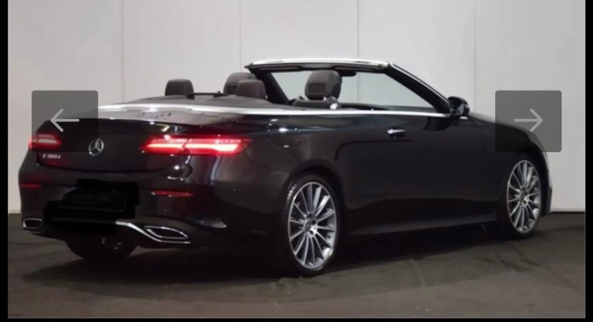 Mercedes-Benz E 300 E Cabrio 300 d Premium Plus auto Amg Nero - 1