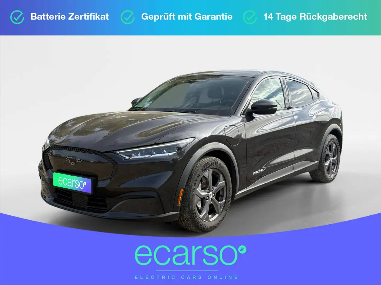 Ford Mustang Mach-E Basis Schwarz - 1