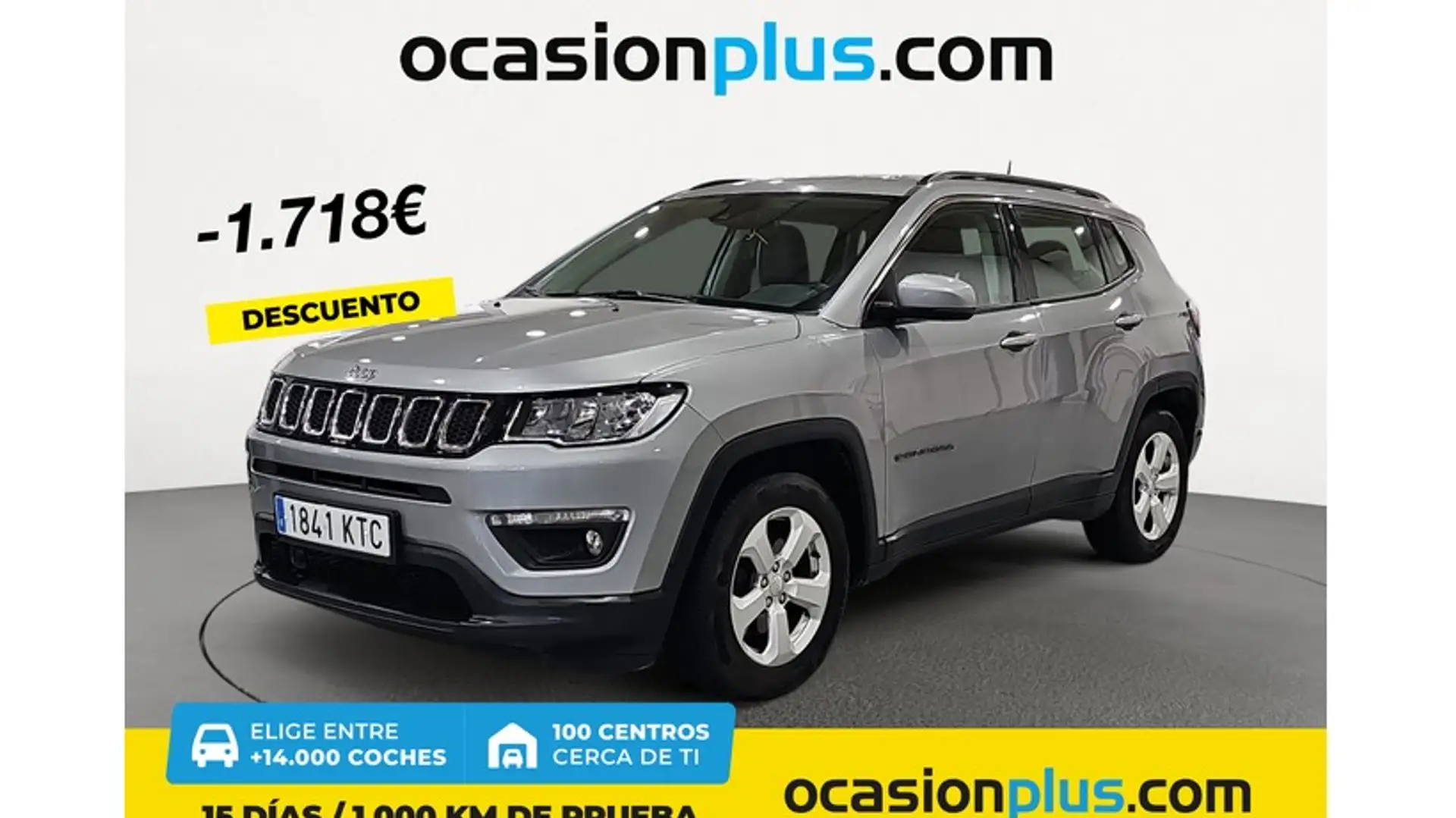 Jeep Compass 1.4 Multiair Longitude 4x2 103kW Gris - 1