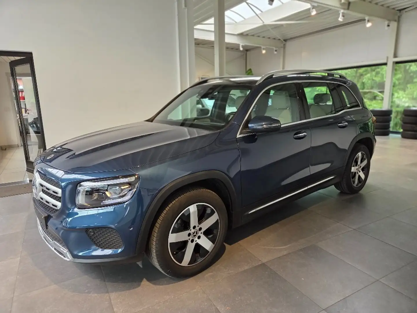 Mercedes-Benz GLB 200 GLB 200 7G-DCT - LEDER - PANO DAK Bleu - 2