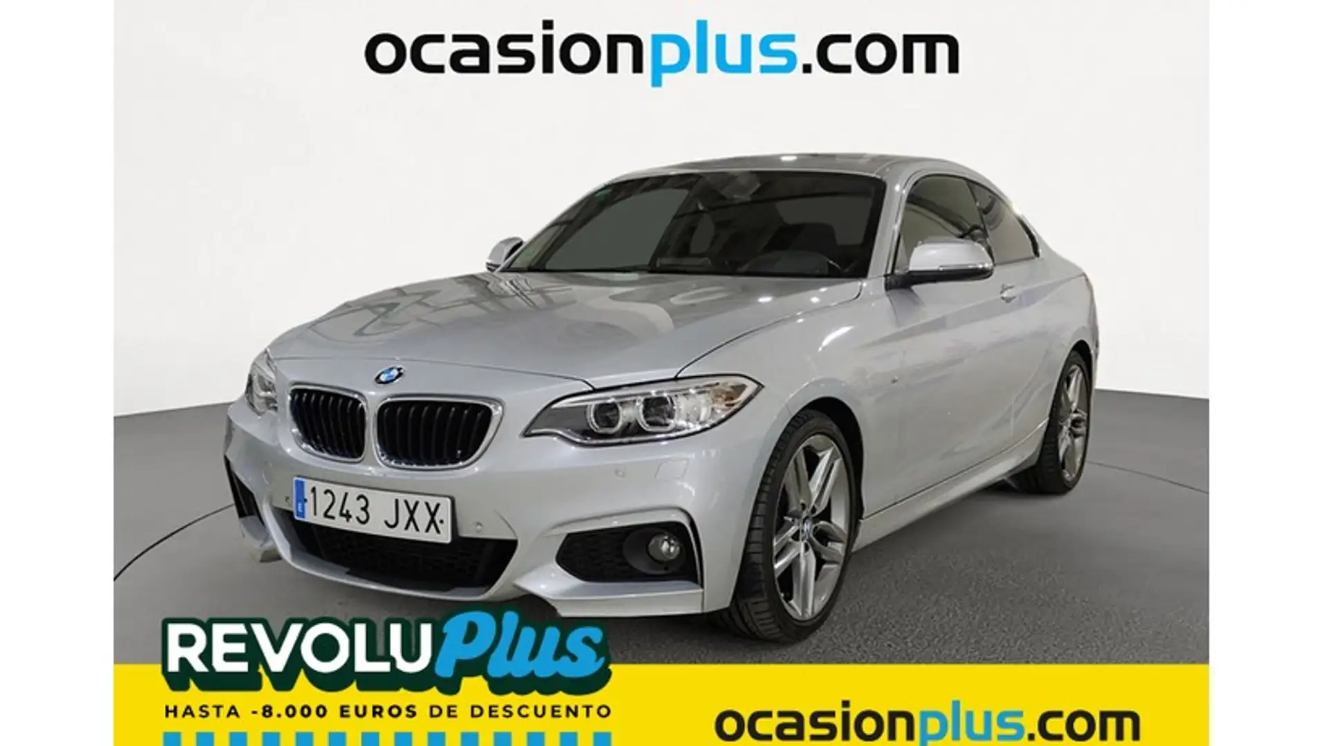 BMW 218 218dA Coupé Plateado - 1