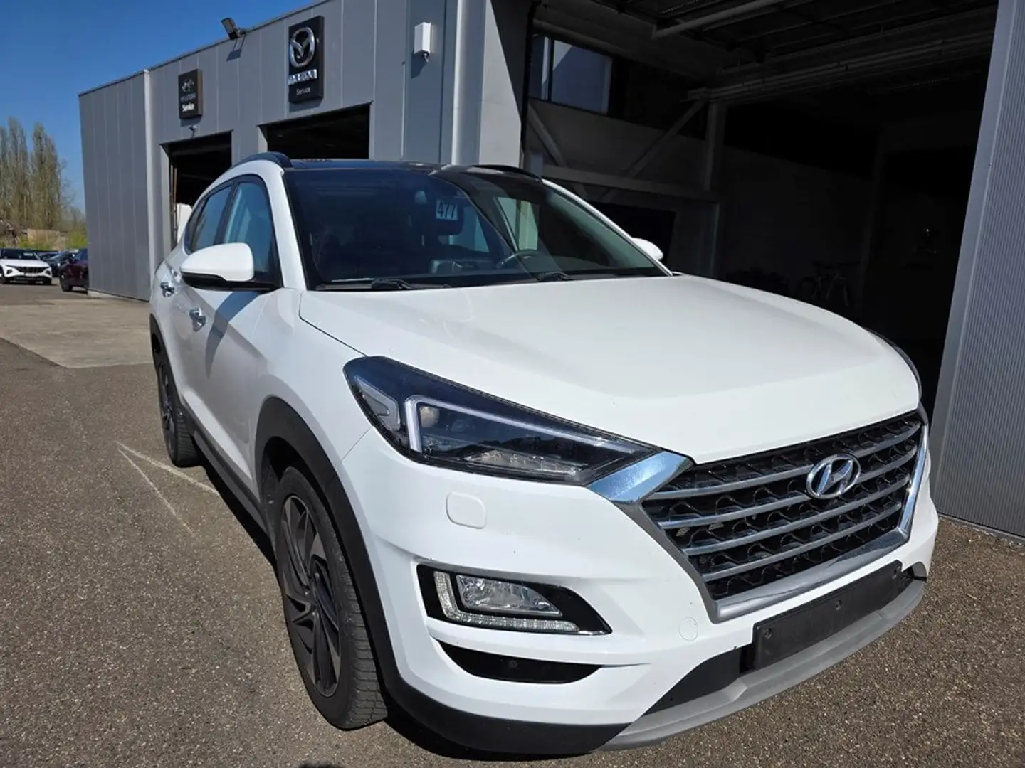 Hyundai TUCSON FULL OPTION - AUTOMAAT + GARANTIE Blanc - 1