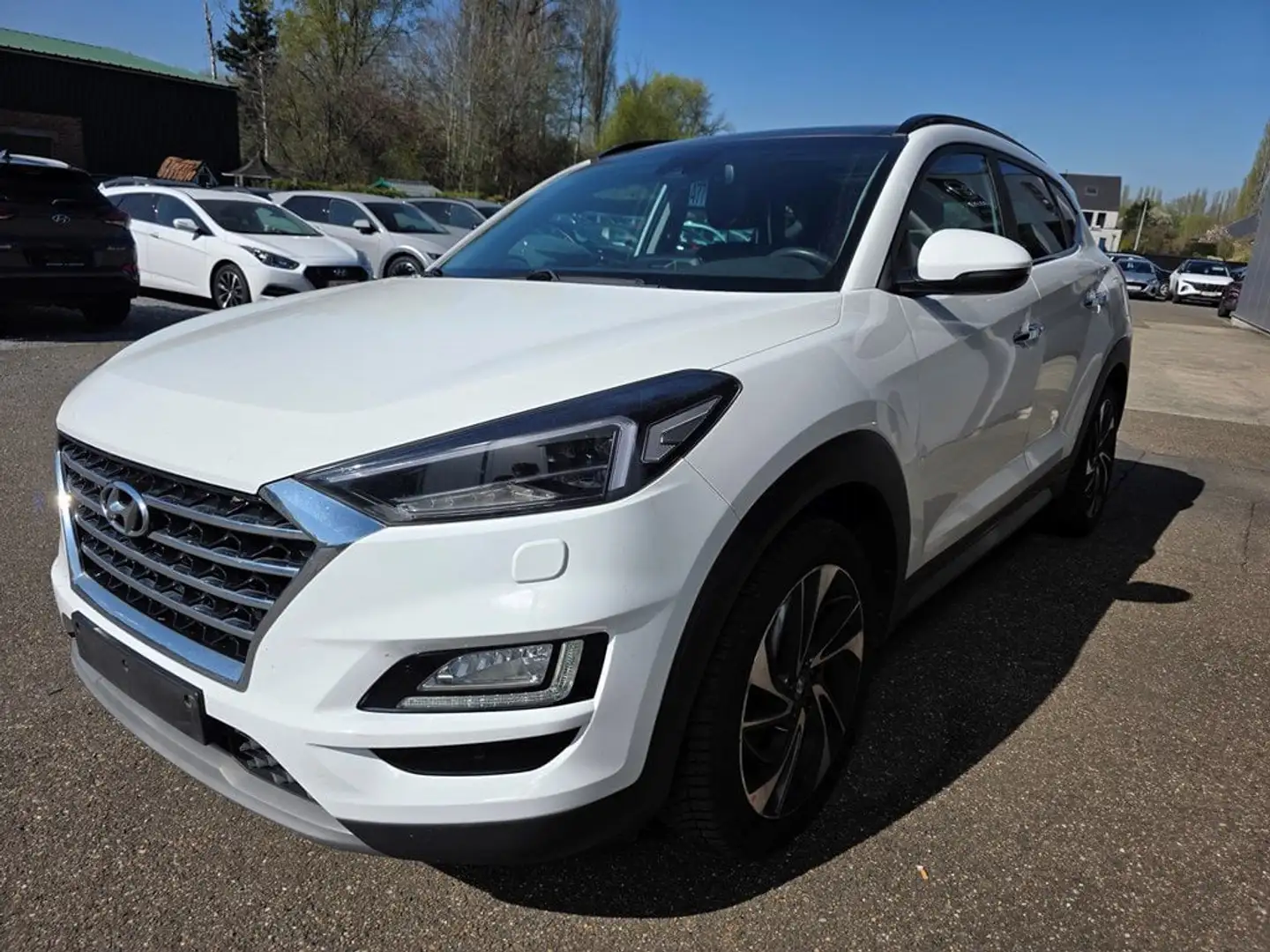 Hyundai TUCSON FULL OPTION - AUTOMAAT + GARANTIE Blanc - 2