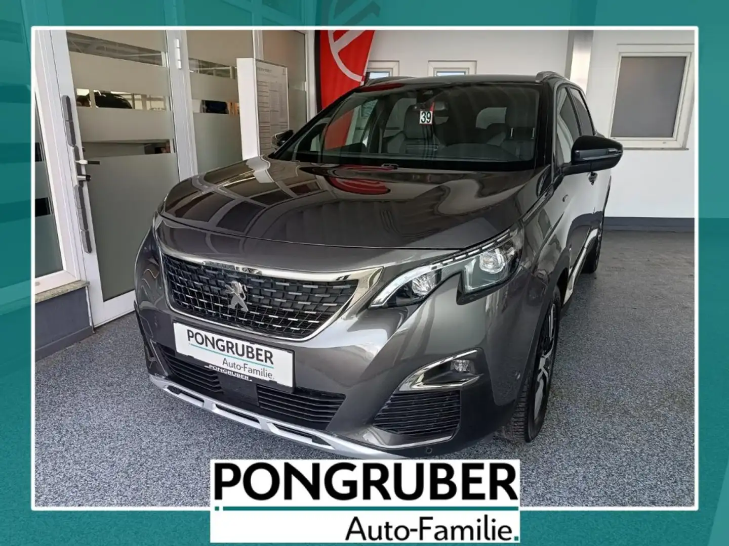 Peugeot 5008 1,5 BlueHDI 130 S&S EAT8 GT-Line Aut. Gris - 1