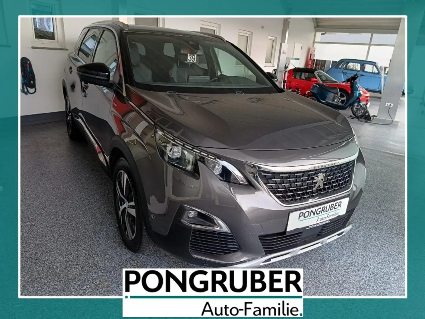 Peugeot 5008 1,5 BlueHDI 130 S&S EAT8 GT-Line Aut. Gris - 2