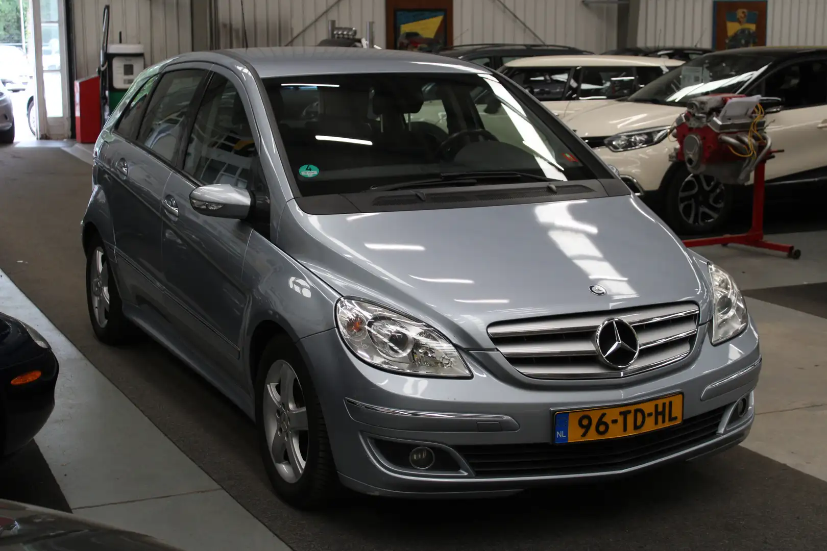Mercedes-Benz B 150 NAP, Airco, Cruise control, Leer/ Stof Albastru - 2