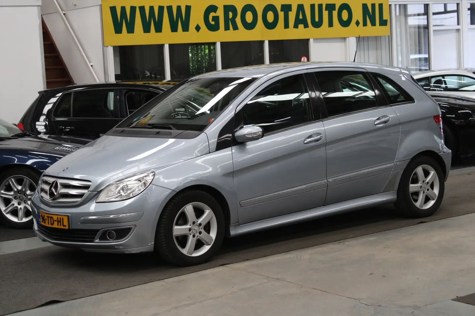 Mercedes-Benz B 150 NAP, Airco, Cruise control, Leer/ Stof Albastru - 1