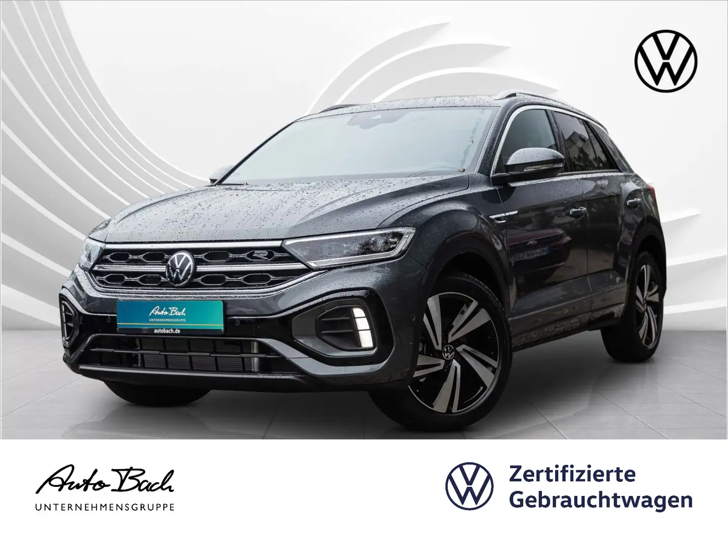 Volkswagen T-Roc 1.5 TSI DSG R-Line, LED, Navi, Rückfahrkam Grey - 1
