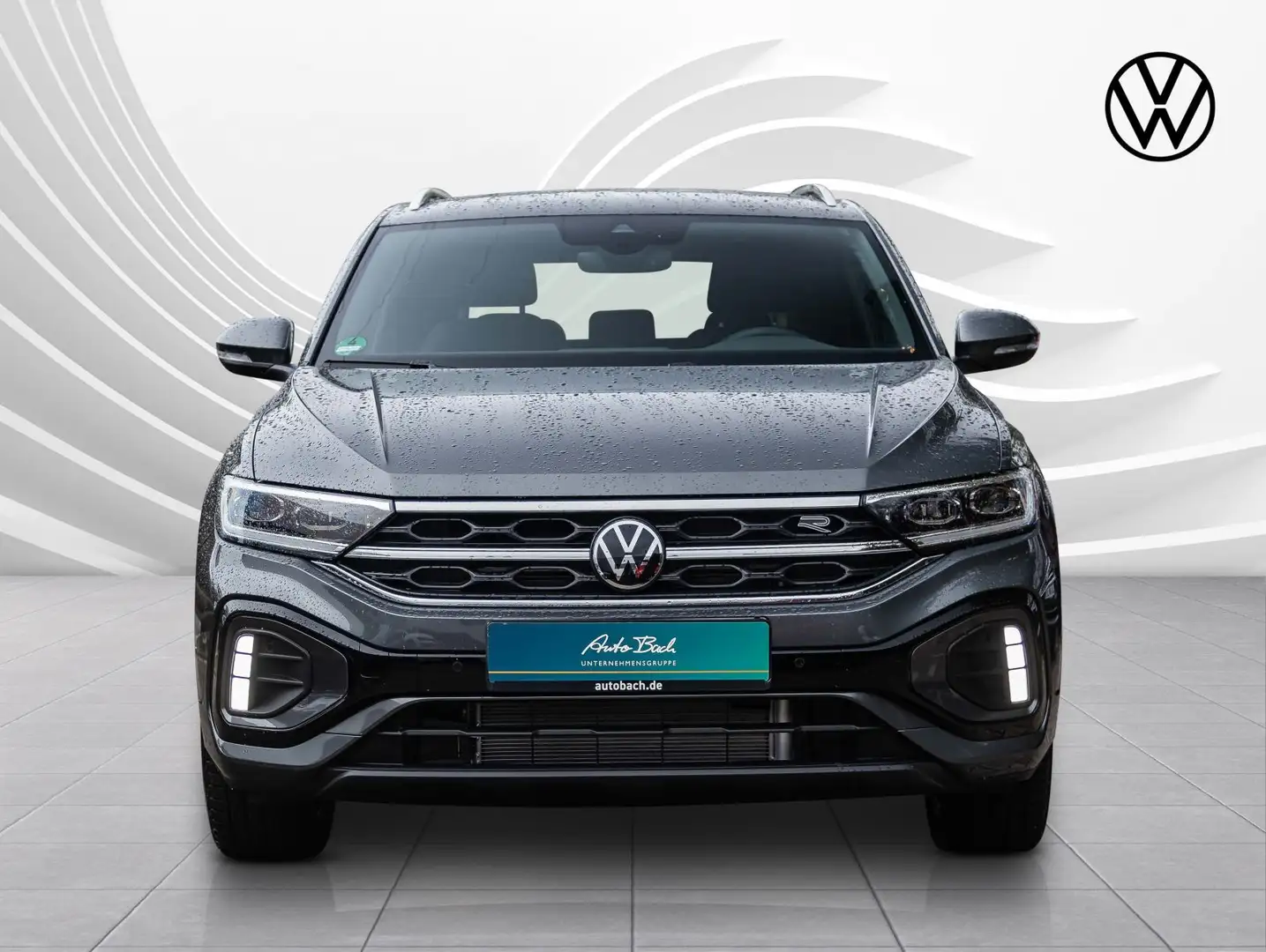 Volkswagen T-Roc 1.5 TSI DSG R-Line, LED, Navi, Rückfahrkam Gris - 2