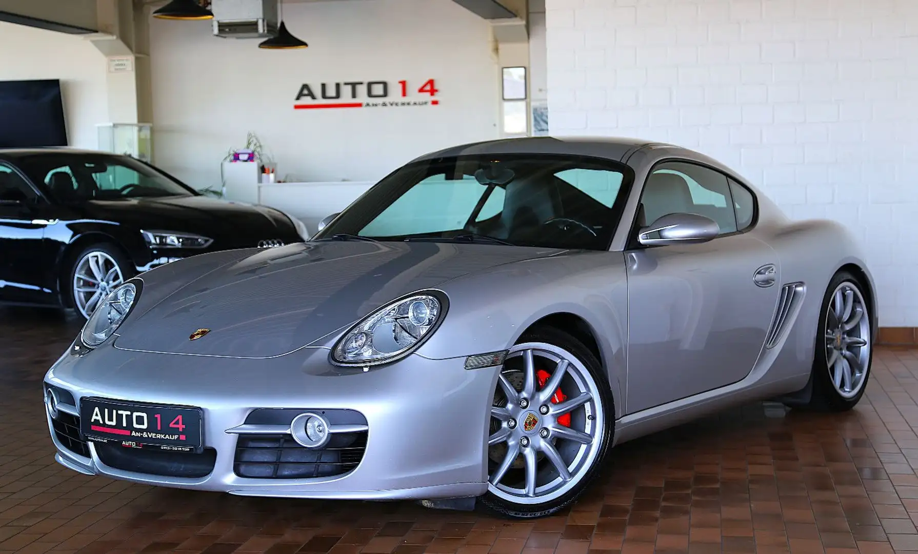 Porsche Cayman S Sport-Chrono Navi Xenon PASM Bose 19" Silber - 1